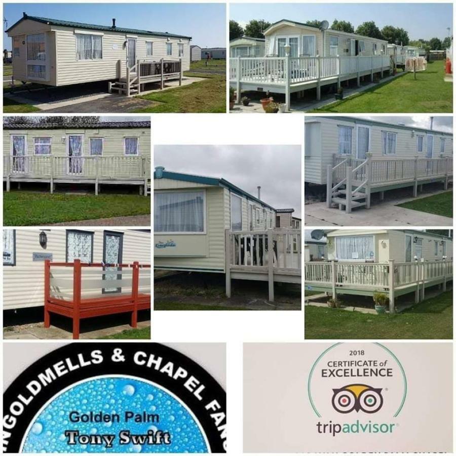 8 berth caravan ps9 Golden Palm Chapel st Leonards Hotell Exteriör bild